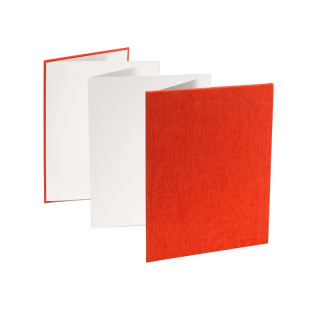 Trekkspillalbum Duo Orange - Hvite ark