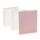 Trekkspillalbum Dusty Pink - Hvite ark