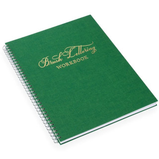 Brush Lettering Workbook A4 Duo Grønn