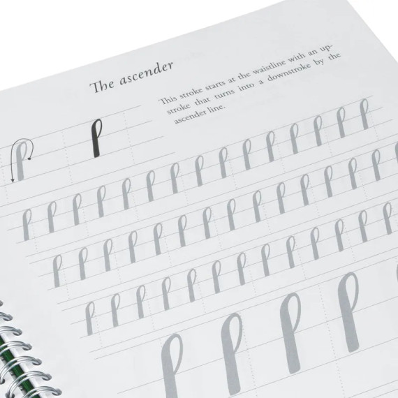 Brush Lettering Workbook A4 Duo Grønn
