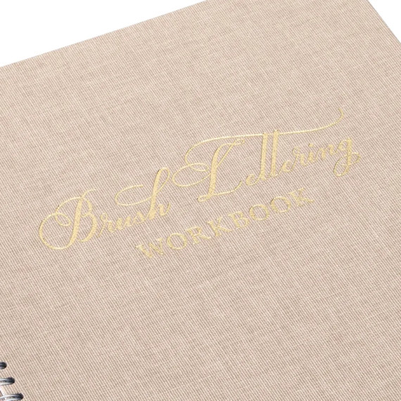 Brush Lettering Workbook Sand