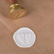 Forseglingsvoks med veke - Hvit - 3pk