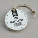 Gavelapp RUND Hvit - 10pk