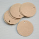 Gavelapp RUND Natur - 10pk