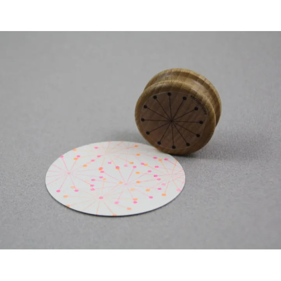 Stempel Stjerne med punkter Stor