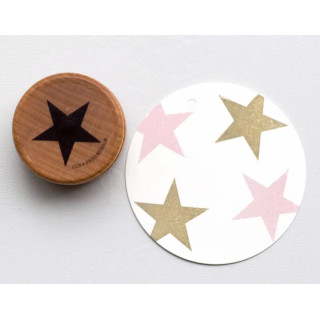 Stempel Stjerne Stor