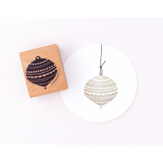 Stempel Julekule Stor