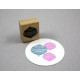 Stempel Julekule Stor