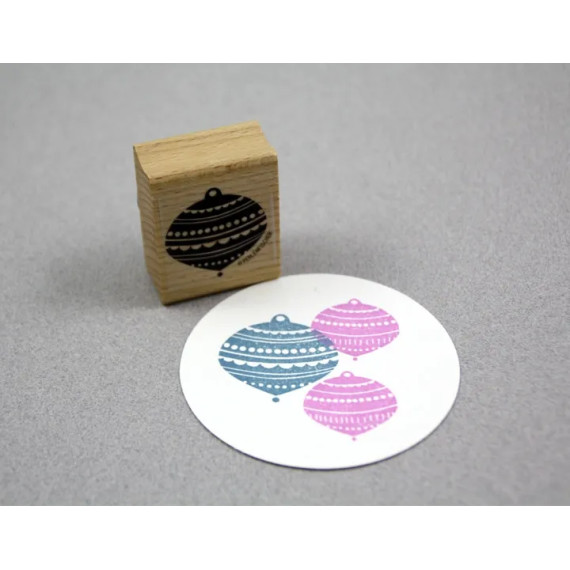 Stempel Julekule Stor