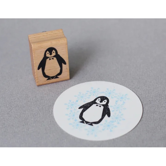 Stempel Pingvin Stor
