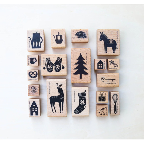 Stempel Julesokk Stor