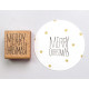 Stempel MERRY CHRISTMAS stående