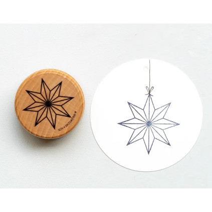 Stempel Julestjerne Stor