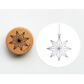 Stempel Julestjerne Stor
