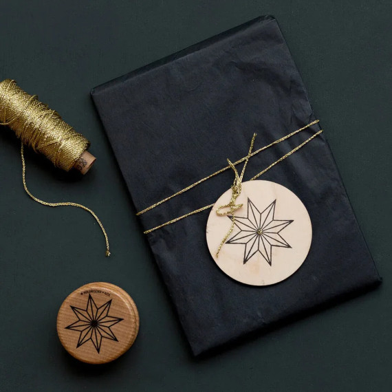 Stempel Julestjerne Stor