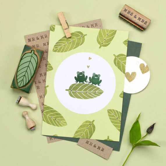 Stempel Magnoliablad