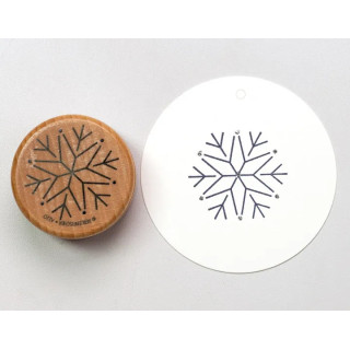 Stempel Snøfnugg Stor