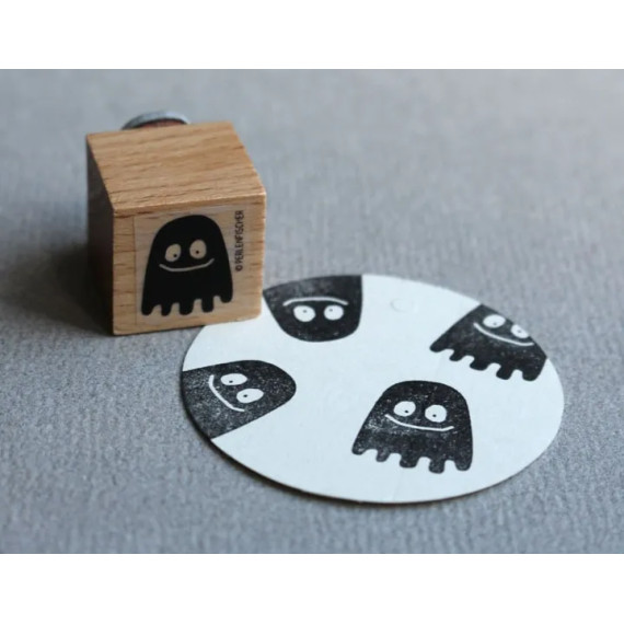 Stempel Spøkelse Happy