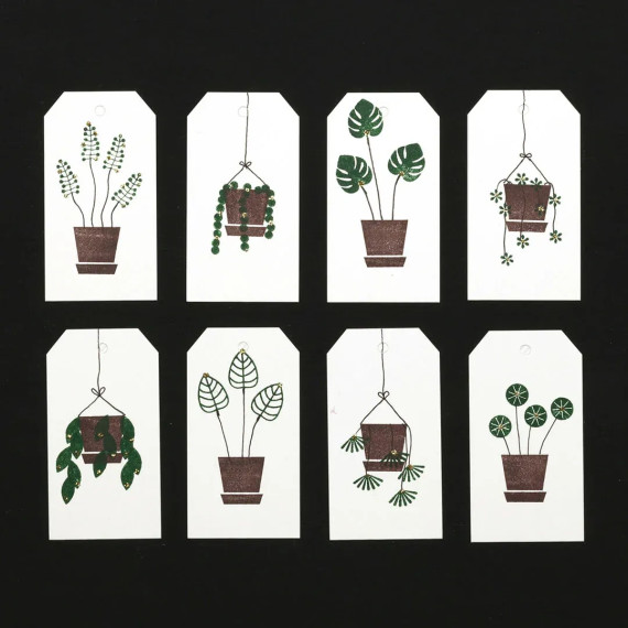 Stempel Blomsterpotte