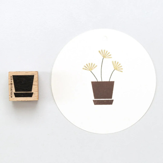 Stempel Blomsterpotte