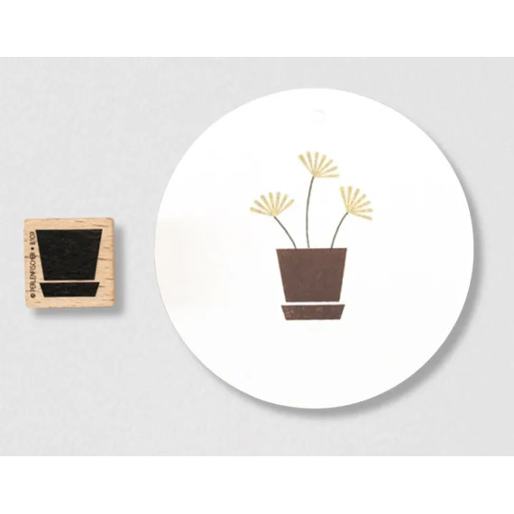 Stempel Blomsterpotte