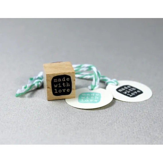 Stempel "Made with love"
