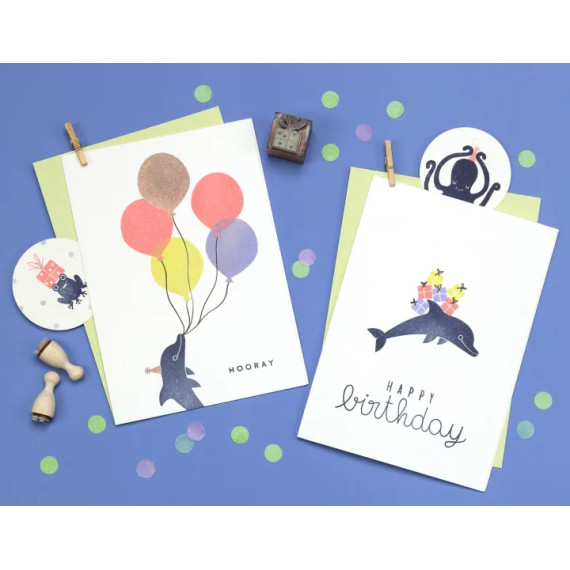 Stempel Happy Birthday