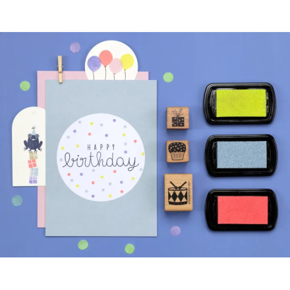 Stempel Happy Birthday
