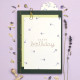 Stempel Happy Birthday