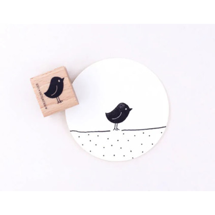 Stempel Fugl Mann