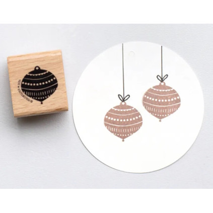 Stempel Julekule Medium