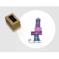 Stempel Gave stor
