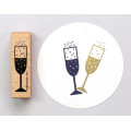 Stempel Champagneglass