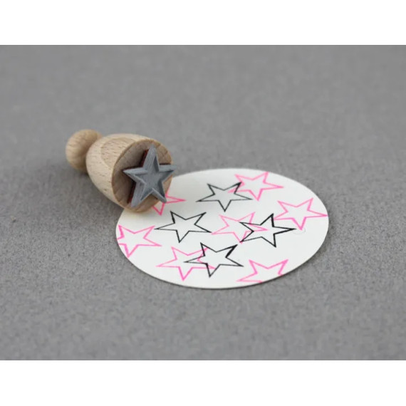 Stempel Stjerne Outline