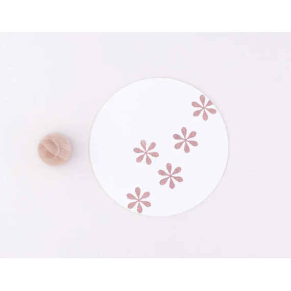Stempel Enkel Blomst