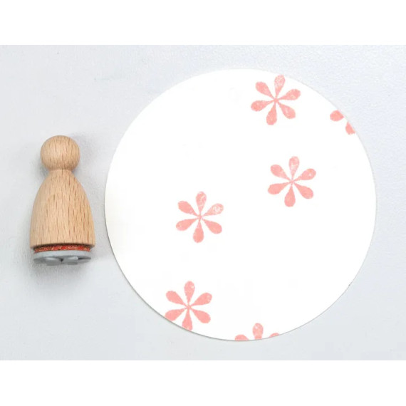 Stempel Enkel Blomst