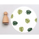 Stempel Monstera Liten
