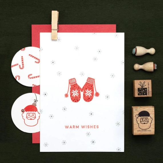 Stempel Snøkrystall Mini