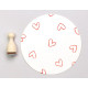 Stempel Hjerte Outline Liten