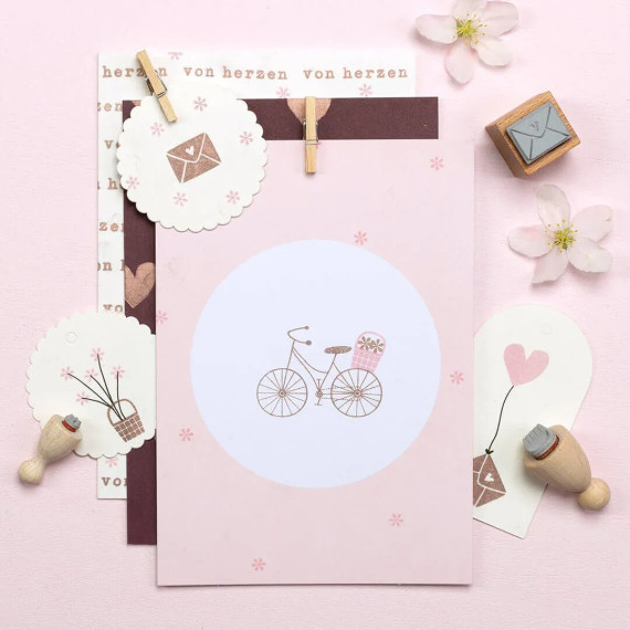 Stempel Enkel Blomst Mini