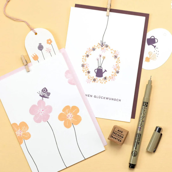 Stempel Blomst Mini