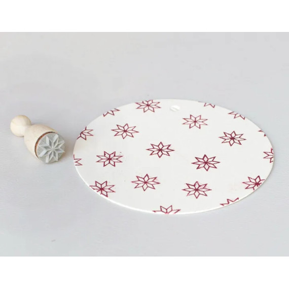 Stempel Julestjerne Mini