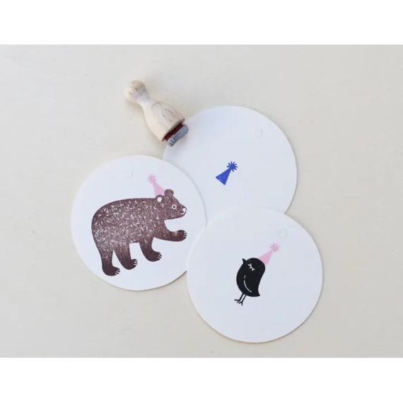 Stempel Partyhatt