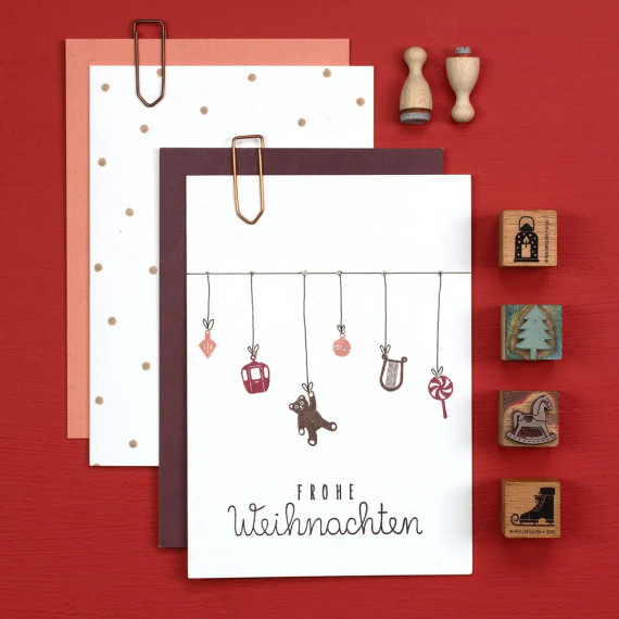 Stempel Julekule Mini