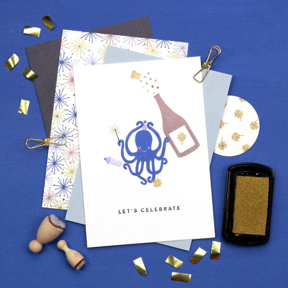 Stempel Stjerne med punkter Liten