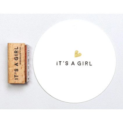 Stempel IT'S A GIRL
