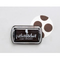 Stempelpute Brun Liten - Perlenfischer
