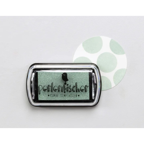 Stempelpute Dusty Green Liten - Perlenfischer (Salbei)