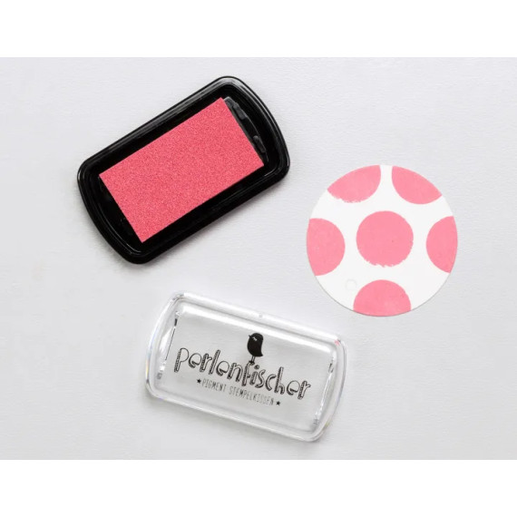 Stempelpute Flamingo Liten - Perlenfischer