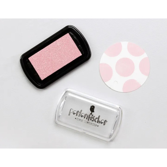 Stempelpute Lys Rosa Liten - Perlenfischer (Zuckerwatte)